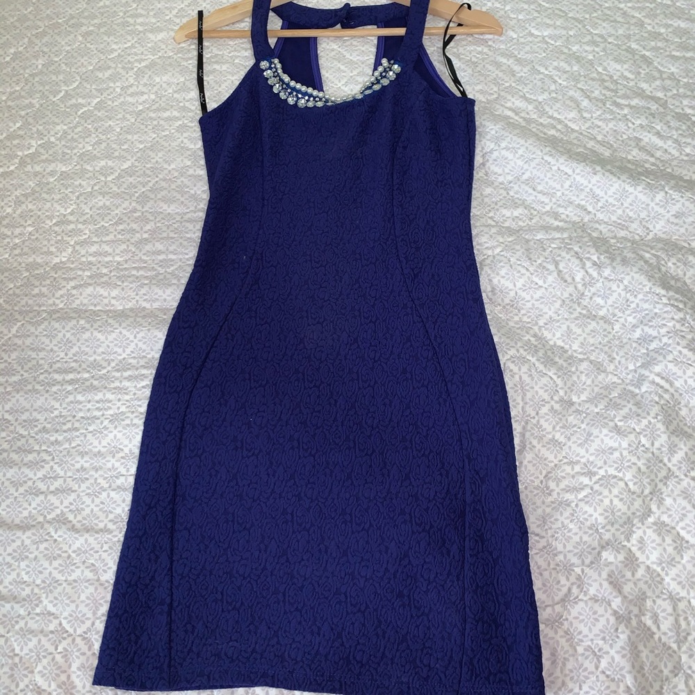 Blue dress